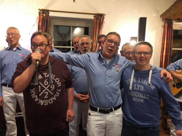Weihnachtsfeier mit der Integrationsgruppe